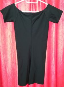 Kids Costumes to Hire - Unitard - Black - Short